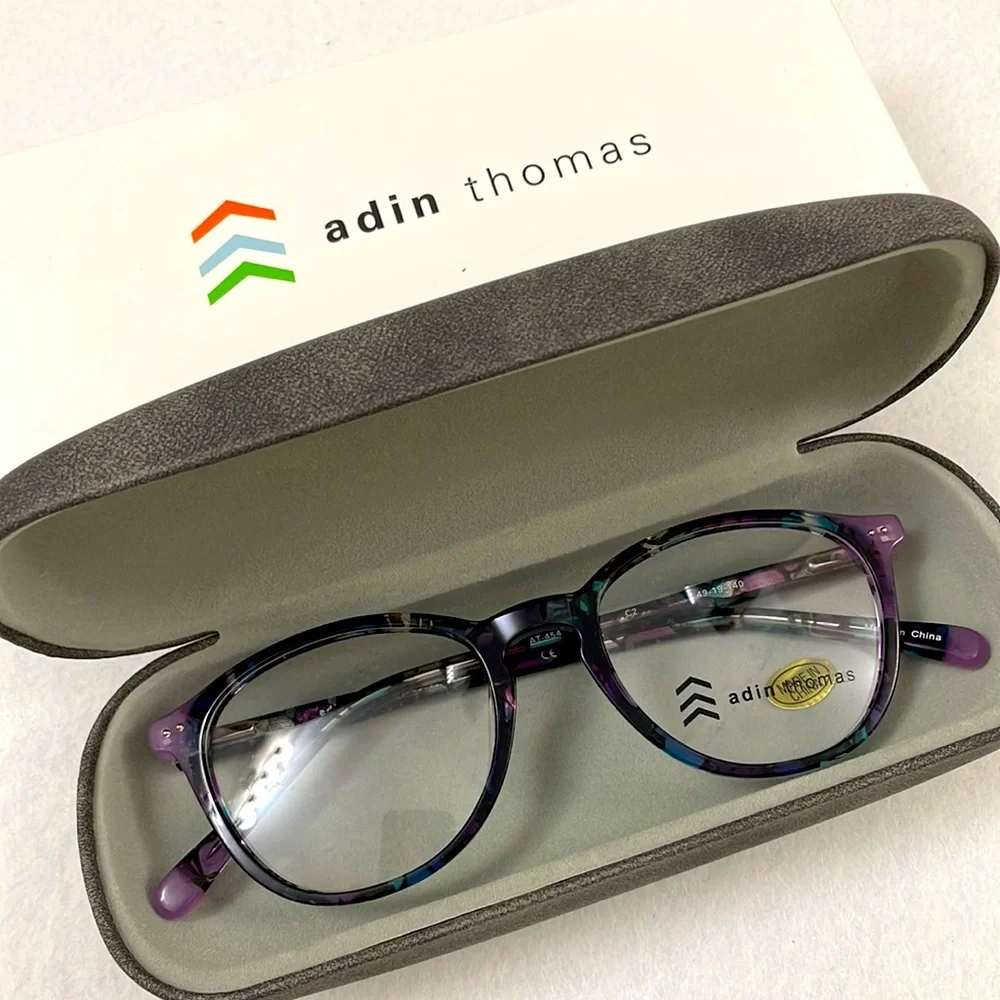 New in box Adin Thomas Eyeglasses frame AT454 C2 49–19–140